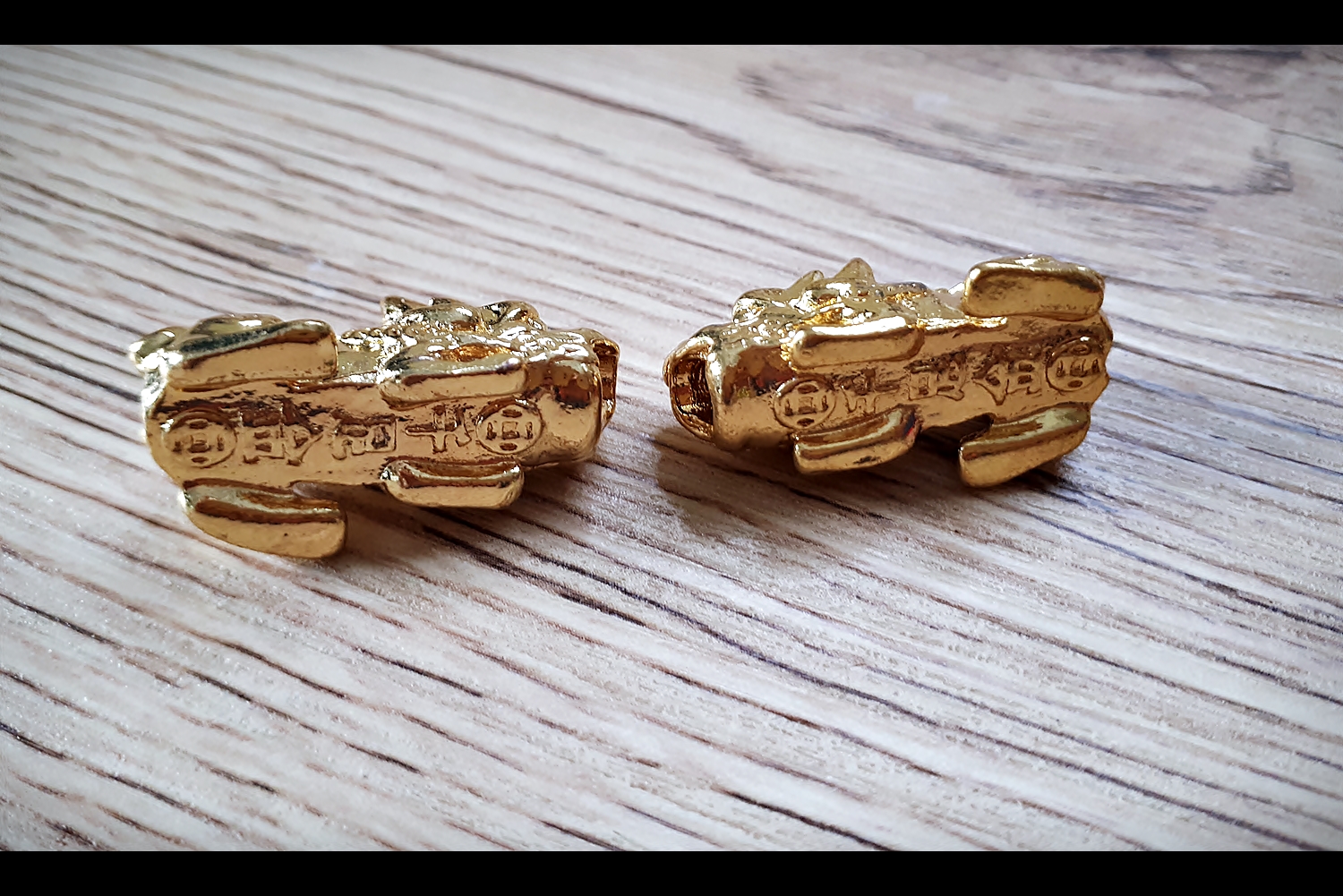 ปีเซียะ เนื้อโลหะทองเหลืองชุบทอง (ขายปลีก ขายส่ง)