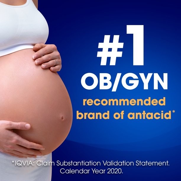 เม็ดเคี้ยวบรรเทาอาการกรดไหลย้อน TUMS Antacid Ultra Strength 1000 - Assorted Berries (72 Chewable Tablets)