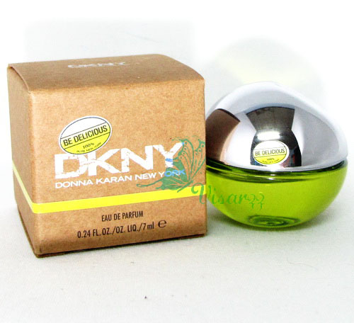 DKNY Be Delicious EDP 7 mL แอปเปิ้ลเขียว คลาสสิก กลิ่นหอมสดชื่น ขายดีที่สุดในเคาเตอร์ DKNY