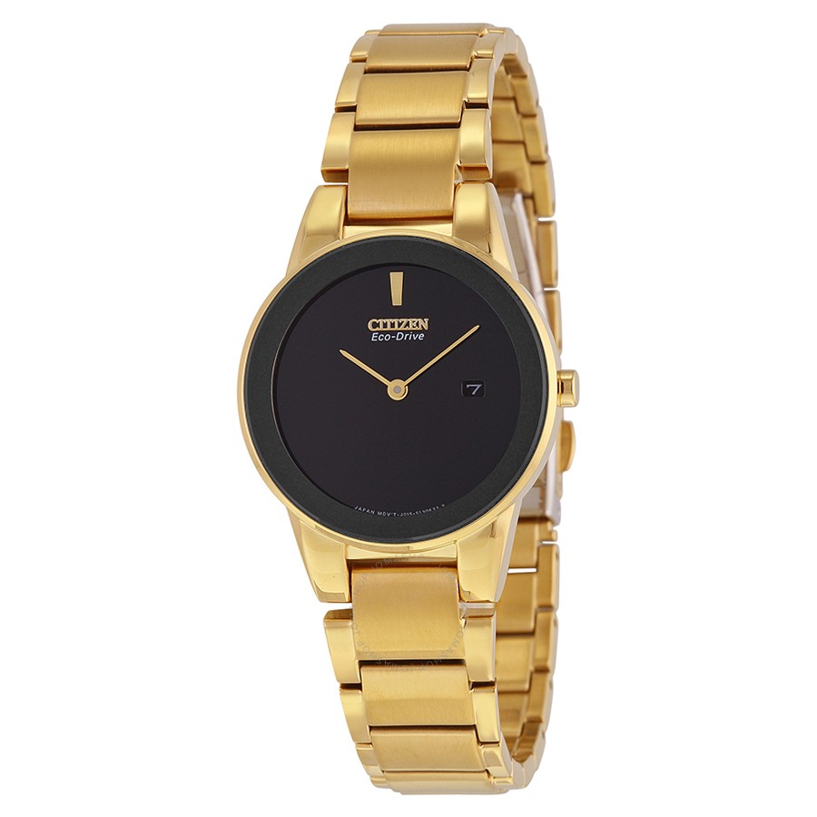 Citizen Women's Eco-Drive Goldtone Axiom Watch GA1052-55E