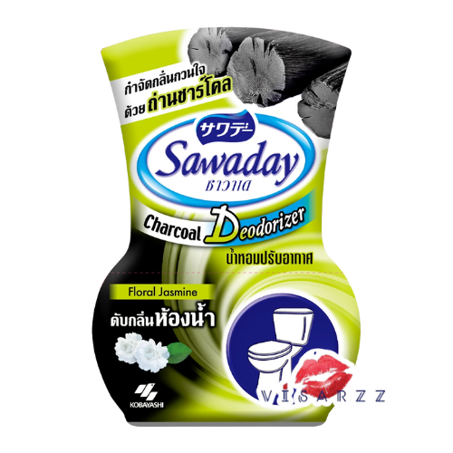 Sawaday Floral Jasmine350mL ซาวาเดน้ำหอมปรับอากาศชนิดน้ำที่ช่วยขจัดกลิ่นไม่พึ่งประสงค์ กลิ่นดอกมะลิฟลอรัล หอมละมุนของดอกมะลิแท้ ผสานกับกลิ่นดอกไม้ขาวหลายชนิด