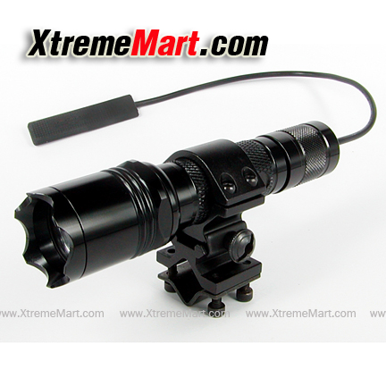 รางยึดไฟฉาย กล้อง และ เลเซอร์ กับ กระบอกปืน พร้อมราง RIS 25mm