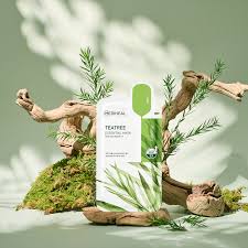 (1 แผ่น) Mediheal Teatree Essential Mask 24mL เมดิฮีลแผ่นมาส์ก อุดมไปด้วยสารสกัดจากธรรมชาติ Teatree Active ช่วยปลอบประโลม ปรับสมดุลลดความมันส่วนเกิน ลดต้นตอของปัญหาสิว