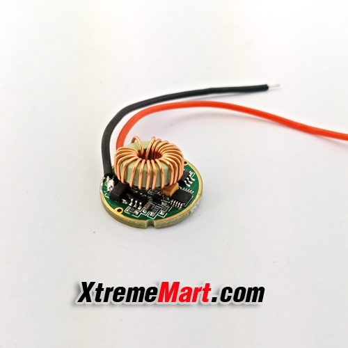 วงจรไฟฉาย ขนาด 20mm XML LED Driver 5 โหมด (ชิ้นละ)