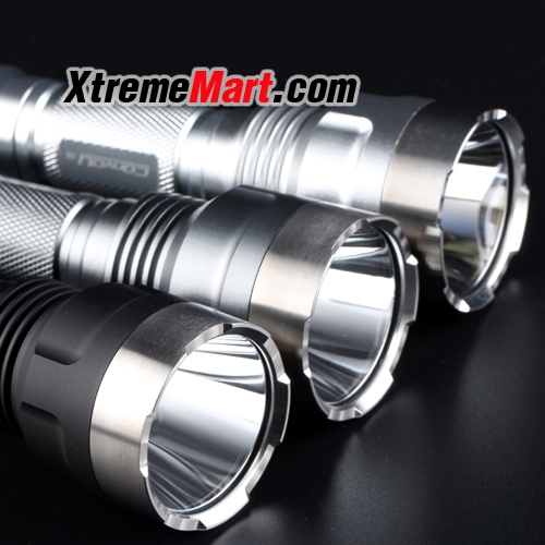 ปลายสแตนเลสไฟฉาย Convoy C8, C8+ Stainless Steel Bezel 44.5mm (Silver)