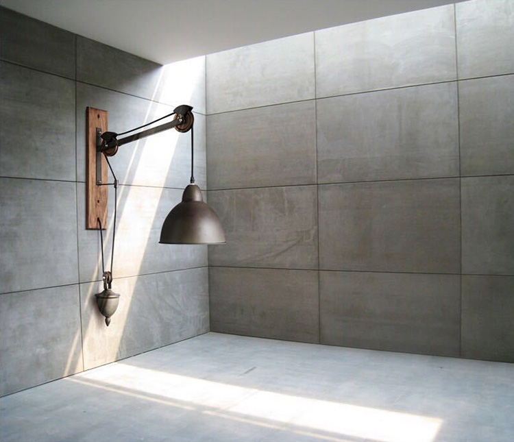 โคมไฟติดผนังสไตล์ Industrial ฐานไม้ รุ่น [17080]