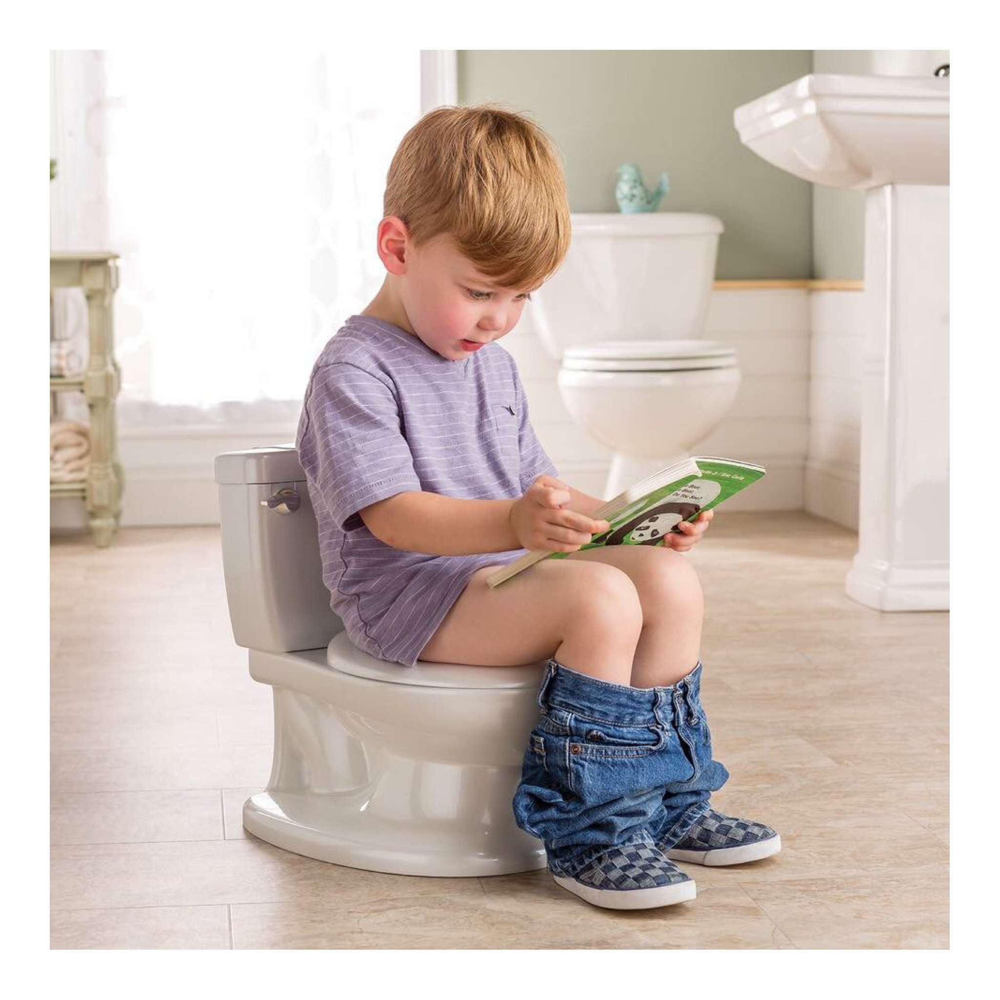 กระโถนฝึกเลิกแพมเพิส Summer Infant รุ่น My Size Potty