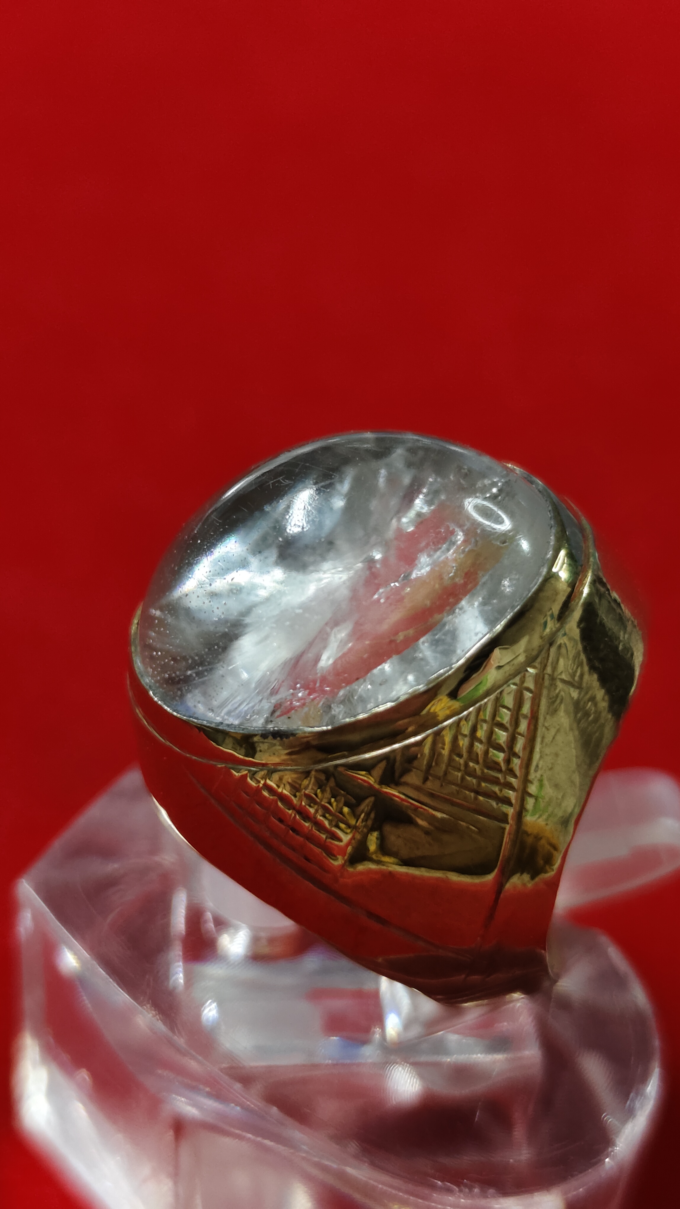 #แหวนแก้วโป่งข่าม รหัสR-0074