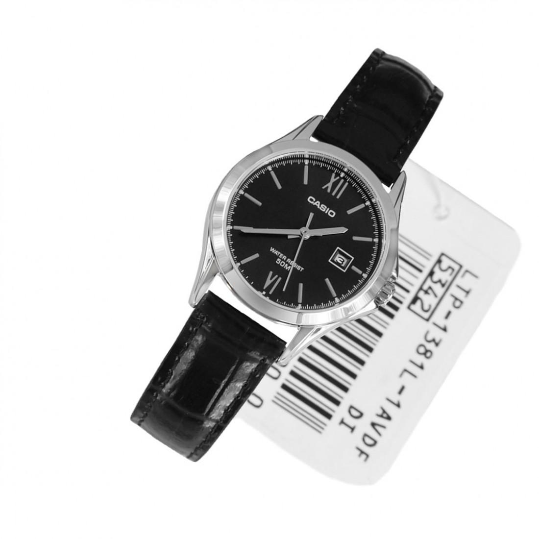 Karnvera Shop นาฬิกาข้อมือผู้หญิง Casio Standard Analog Woman Watch LTP-1381L-1A (สินค้าราคาพิเศษ ไม่มีกล่อง)