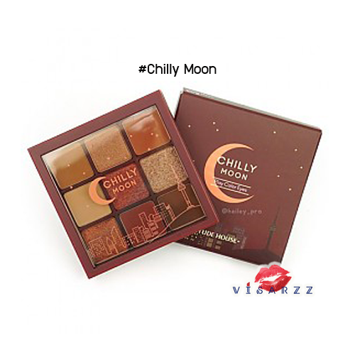 สีใหม่ Limited พร้อมส่ง Etude House Play Color Eyes # Chilly Moon อีทูดี้อายแชโดว์พาเลท บรรจุ 9 เฉดสีสวย ให้บรรยากาศใบไม้เปลี่ยนสี เป็น 9 สีที่ละมุน ผสมกันแล้วนัวสวยสุดๆ ค่ะ