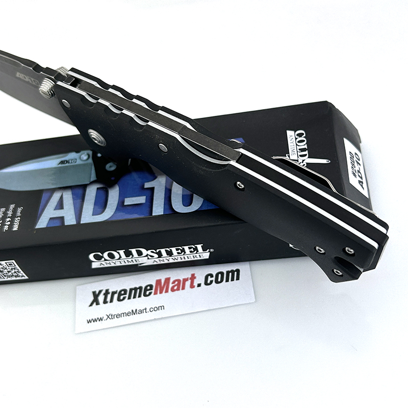 มีดพับ Cold Steel AD10 ใบดำ Backwash Outdoor caming Survival Folding Knife มีดเดินป่า (เล่มละ)