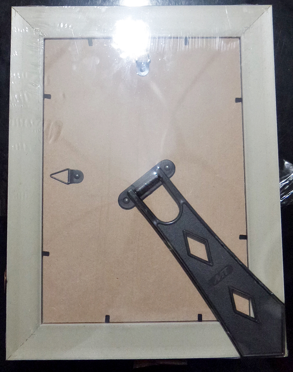 รูปภาพพระพิฆเนศ แผ่นลายทองฉลุลงสี พร้อมใส่กรอบ