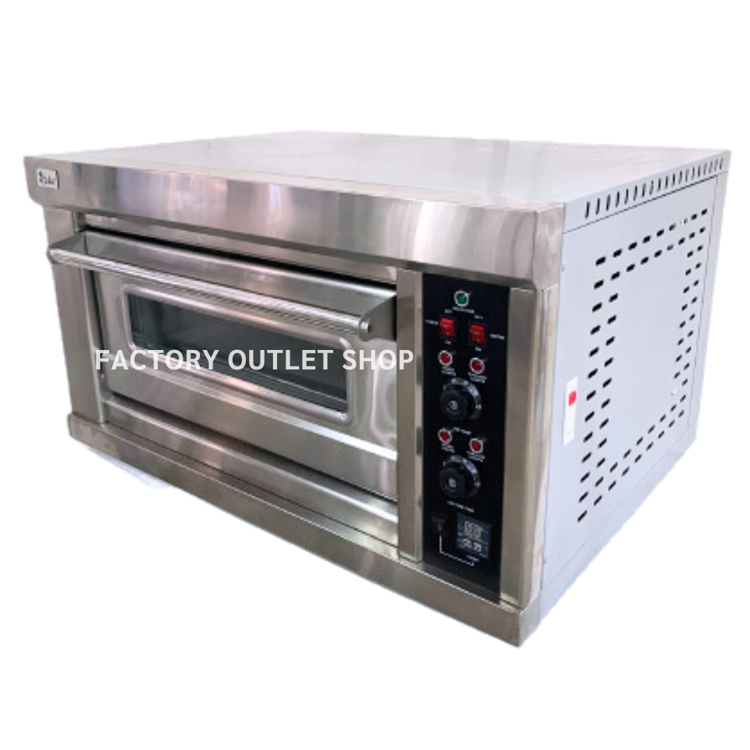 เตาอบแก๊สคุมด้วยไฟฟ้า 1 ชั้น 1 ถาด Gas Oven Electric Control 1 tier 1 tray