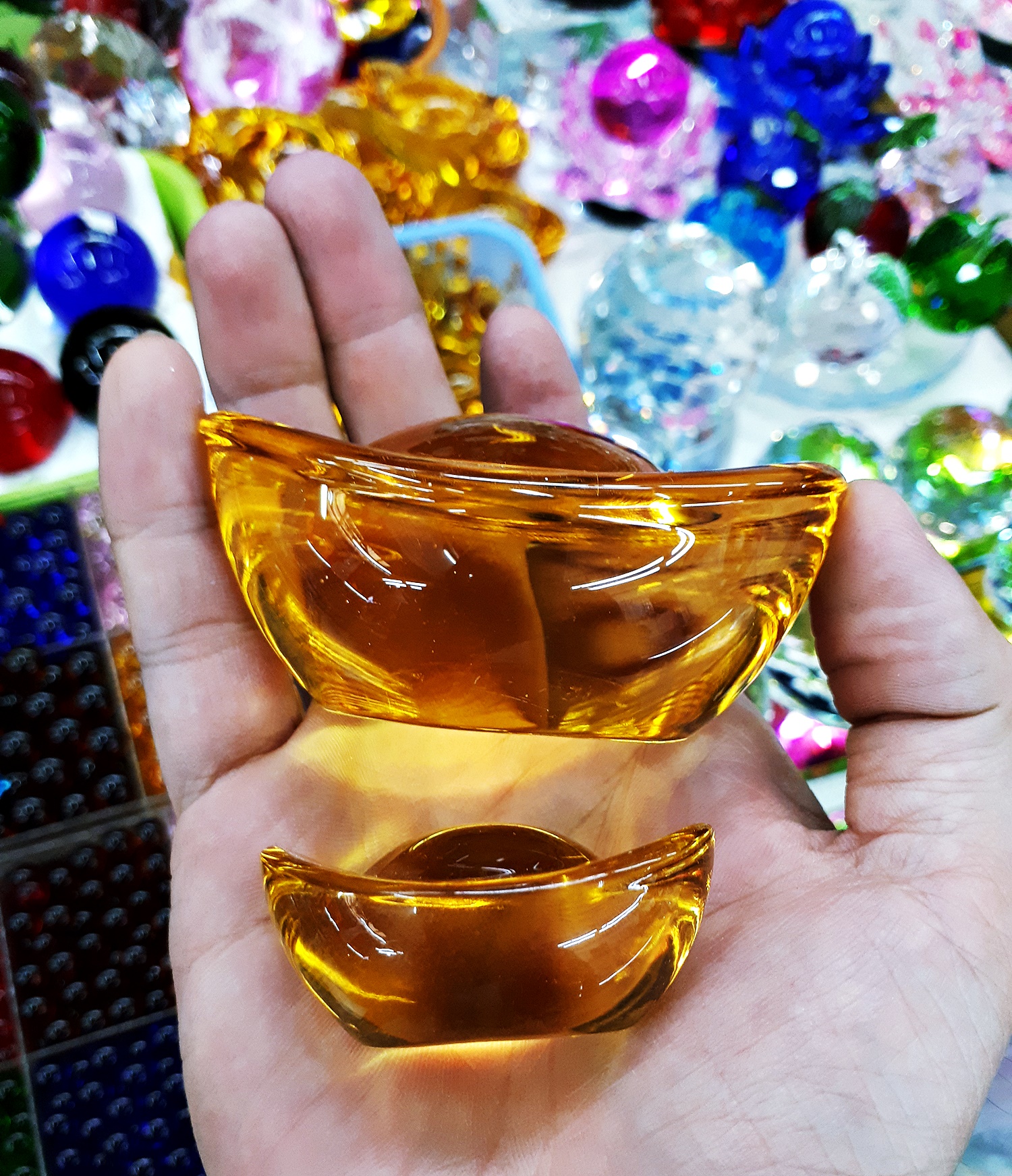 ก้อนเงิน ก้อนทองจีน ทองกิมตุ้ง ทองแท่ง เงินจีนโบราณ จำลอง