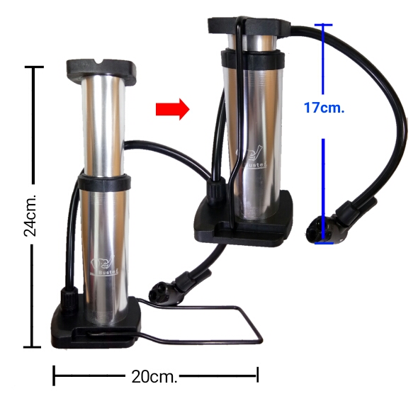 Mini Foot Pumpที่สูบลมแบบเท้าเหยียบขนาดพกพา