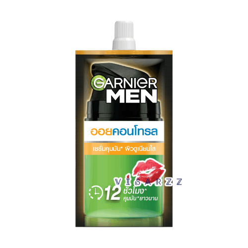 Garnier Men Oil Control Serum 7g การ์นิเย่เมนออยล์คอนโทรล ช่วยควบคุมความมันลดสิวเสี้ยน ทำความสะอาดล้ำลึกกระชับรูขุมขน