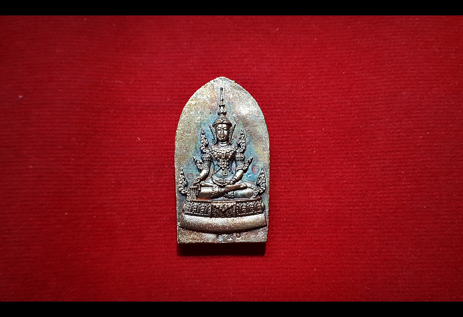 เหรียญ พระจักรพรรดิ พระเจ้าบุเรงนองผู้ชนะสิบทิศ หลัง แมลงภู่ เนื้อนวะโลหะ