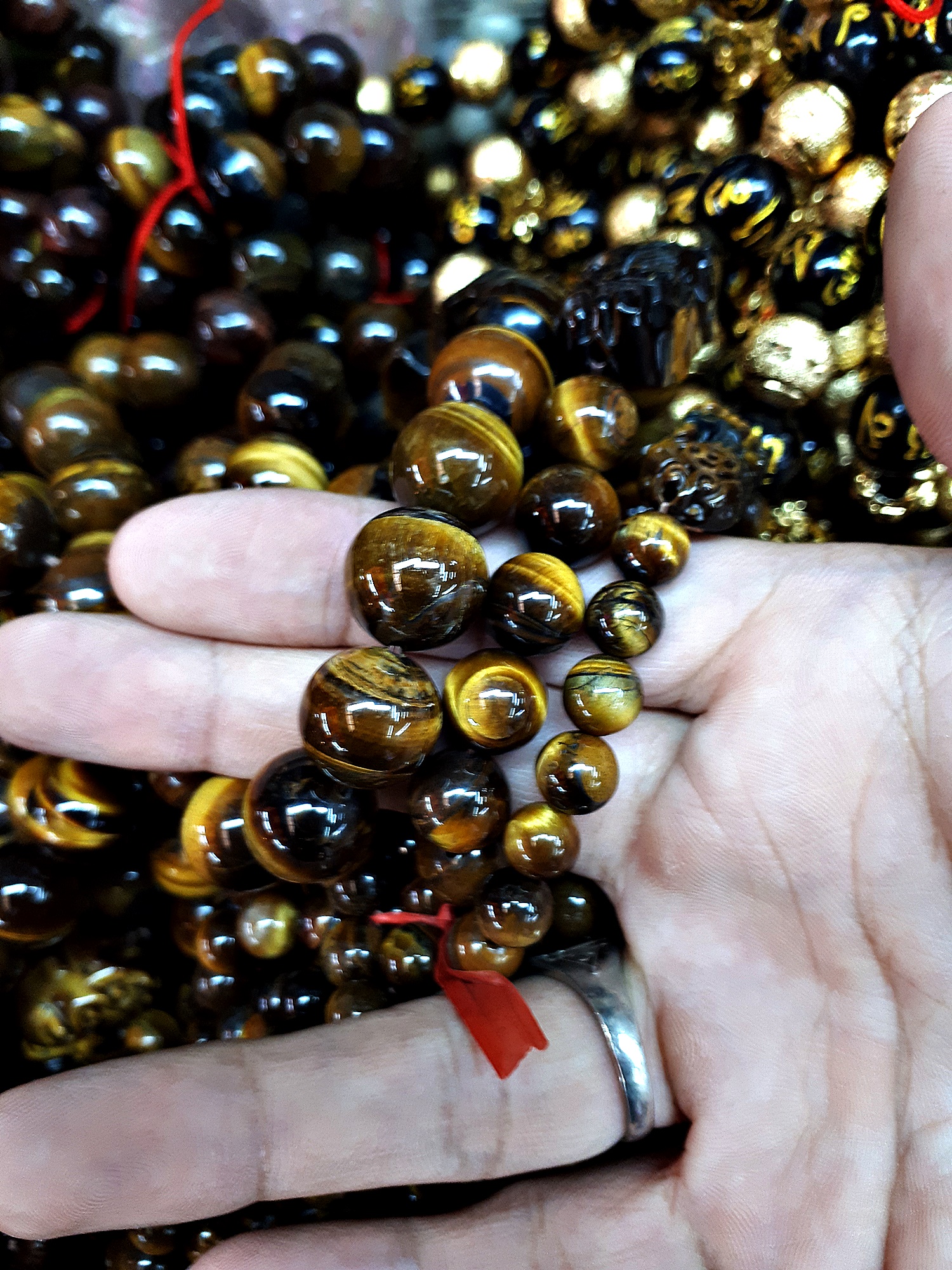 ข้อมือหิน แฟชั่น เครื่องประดับ คละแบบ (ขายปลีก ขายส่ง)