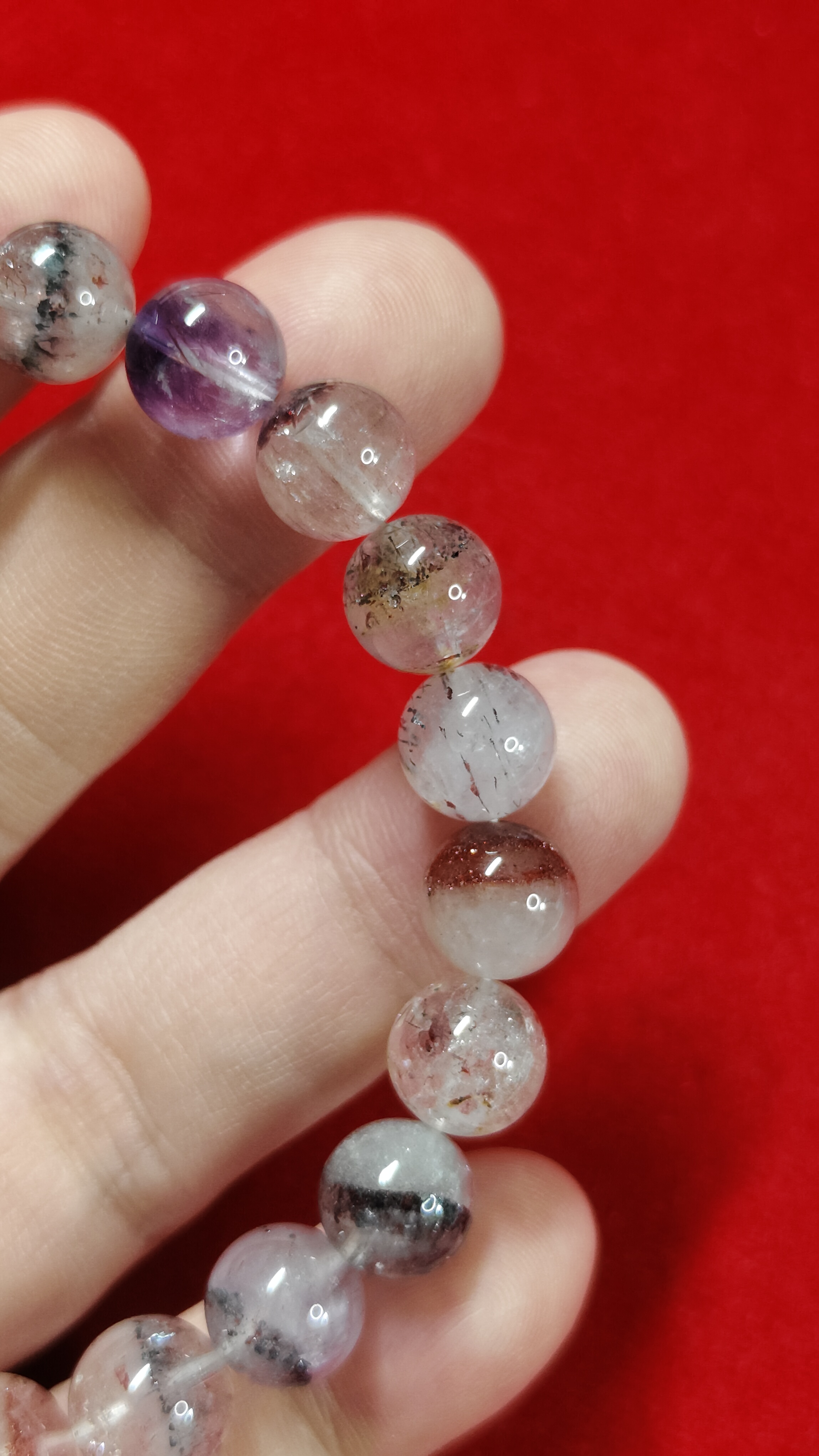 #ข้อมือหินซูเปอร์เซเวนรหัสbh-0038