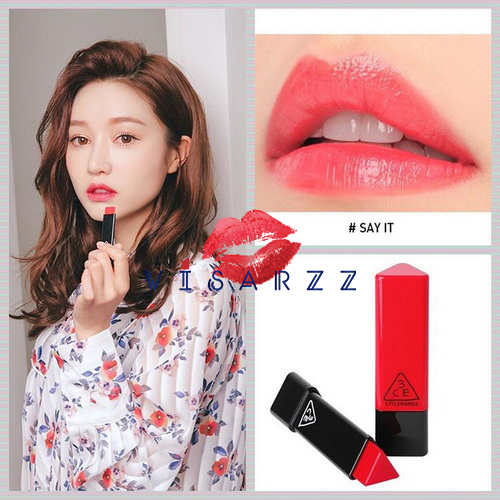 3CE Bebe Color Lip Balm 2.8g # Say It ลิปบาล์มที่ให้ความชุ่มชื่น บำรุงเรียวปากให้ชุ่มชื่น บางเบาเป็นธรรมชาติ เหมือนปากเป็นสีนั้นจริงๆ