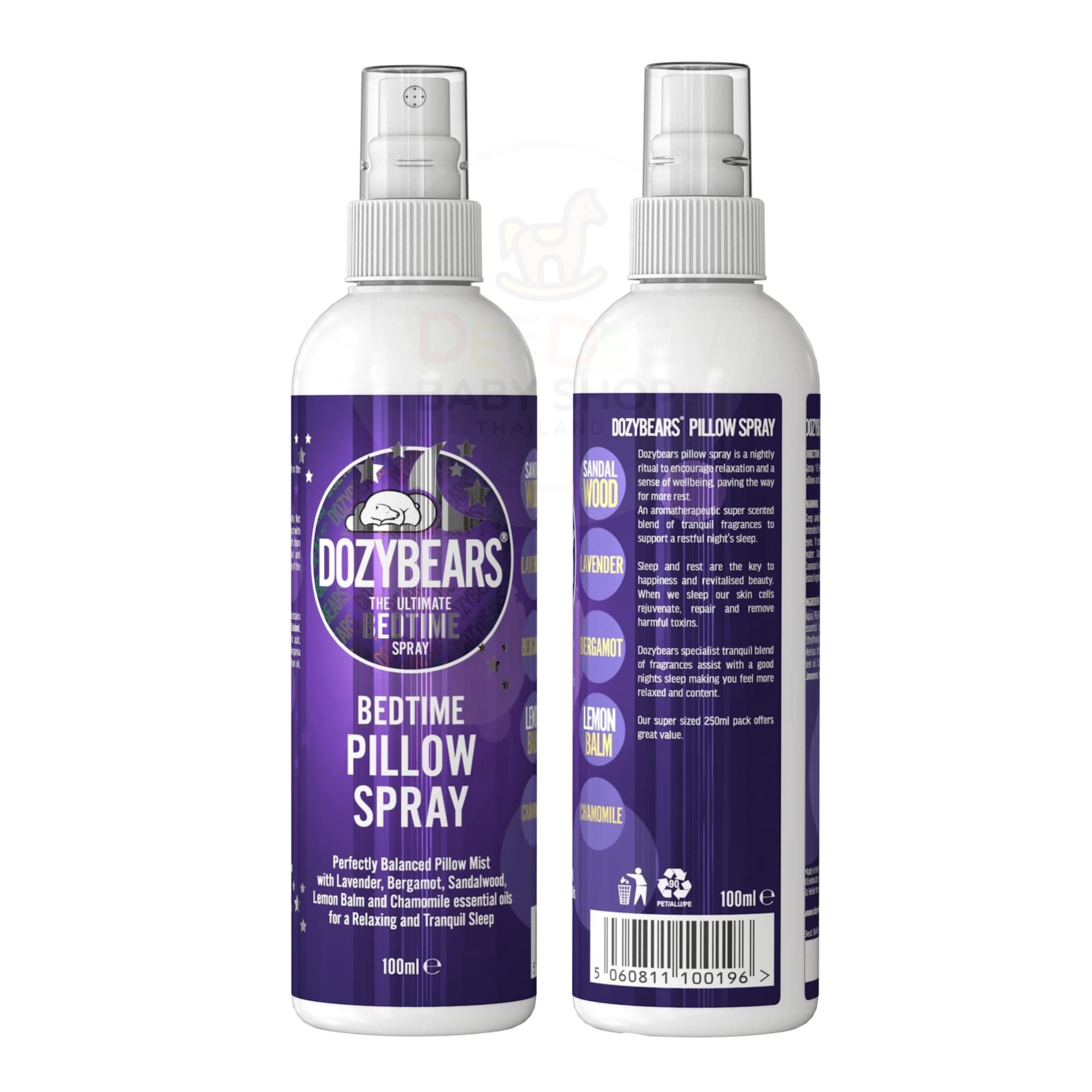 สเปรย์อโรมาสำหรับหมอนและเครื่องนอน DOZYBEARS The Ultimate Bedtime Pillow Spray