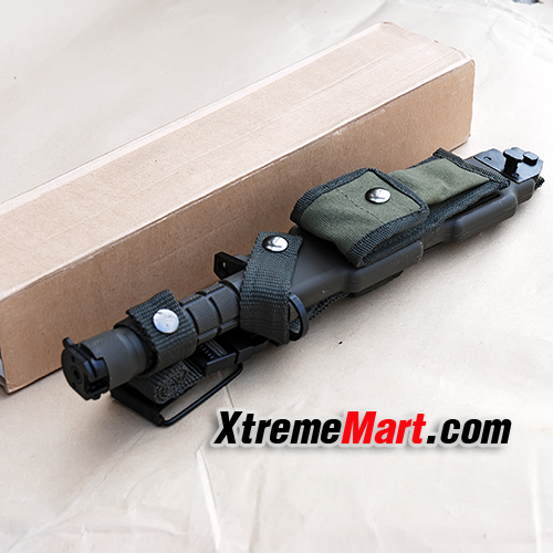 มีดใบตาย M9 มีดติดปลายปืนไรเฟิลตระกูล M16, AR15, M4, G3 และปืนมาตรฐาน NATO รุ่นอื่นๆ