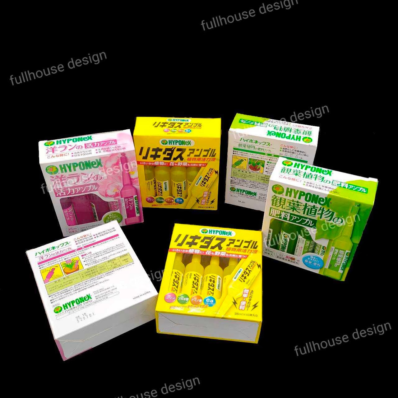ไฮโพเนกซ์ แอมเพิล (HYPONEX) ล็อตใหม่ ปุ๋ยปัก ลงกระถาง เพียงบิดแล้วปัก ไม้ก็งาม สีเขียว ขนาด 35 ml. 10หลอด/กล่อง เร่งดอก