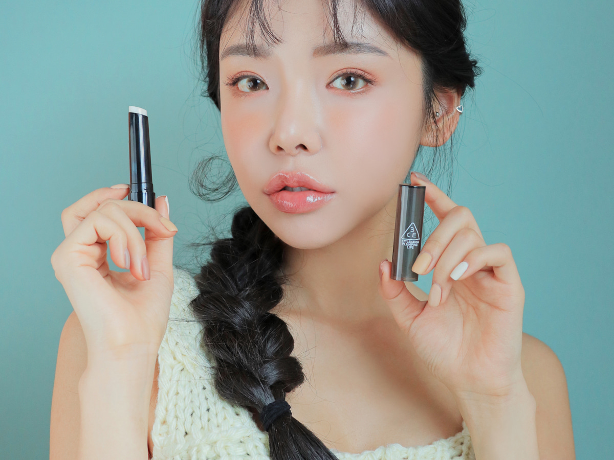 (ขายส่ง 360-) 3CE Plumping Lips #Clear ลิปพลัมปิ้งรุ่นใหม่ล่าสุด ให้ความอวบอิ่มน่าจุ๊บ ฉ่ำวาว พร้อมสีสดใส ปาดทีเดียวรู้เรื่อง