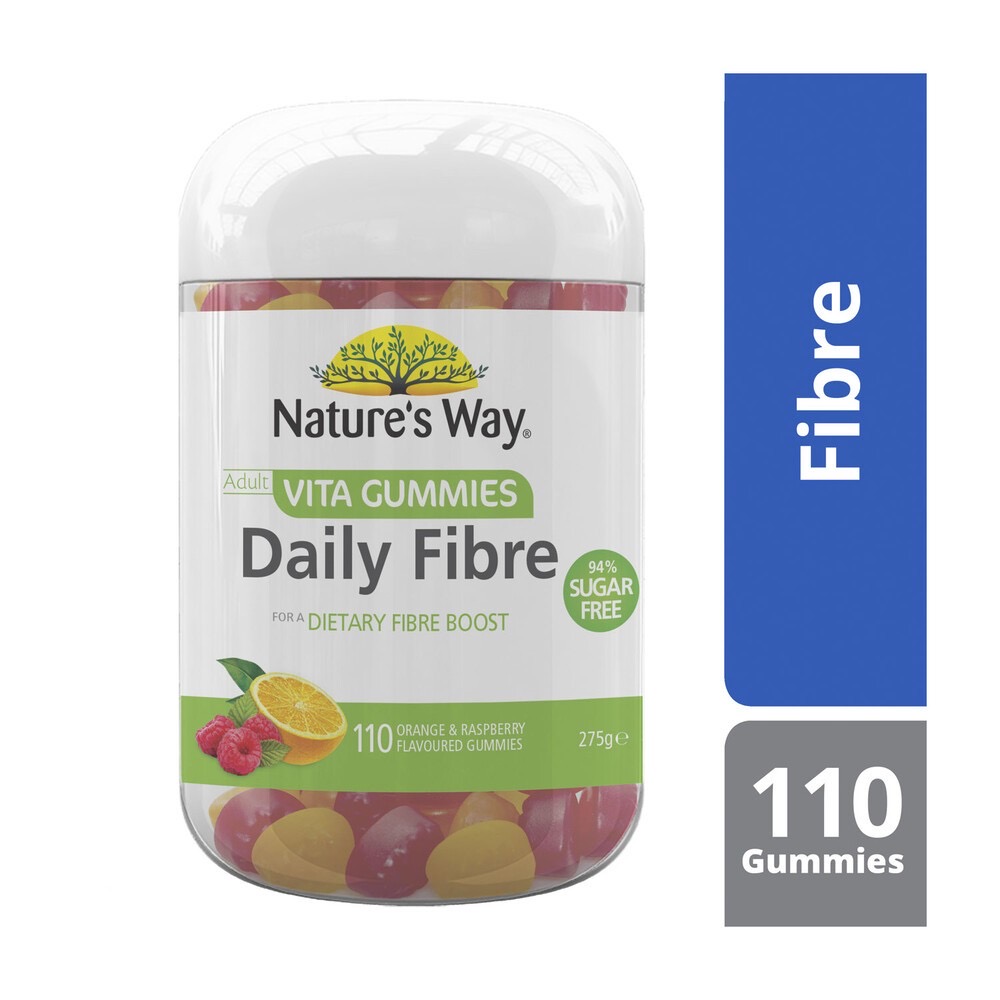 กัมมี่ไฟเบอร์สำหรับผู้ใหญ่ Nature's Way Adult VITA GUMMIES - Daily Fibre