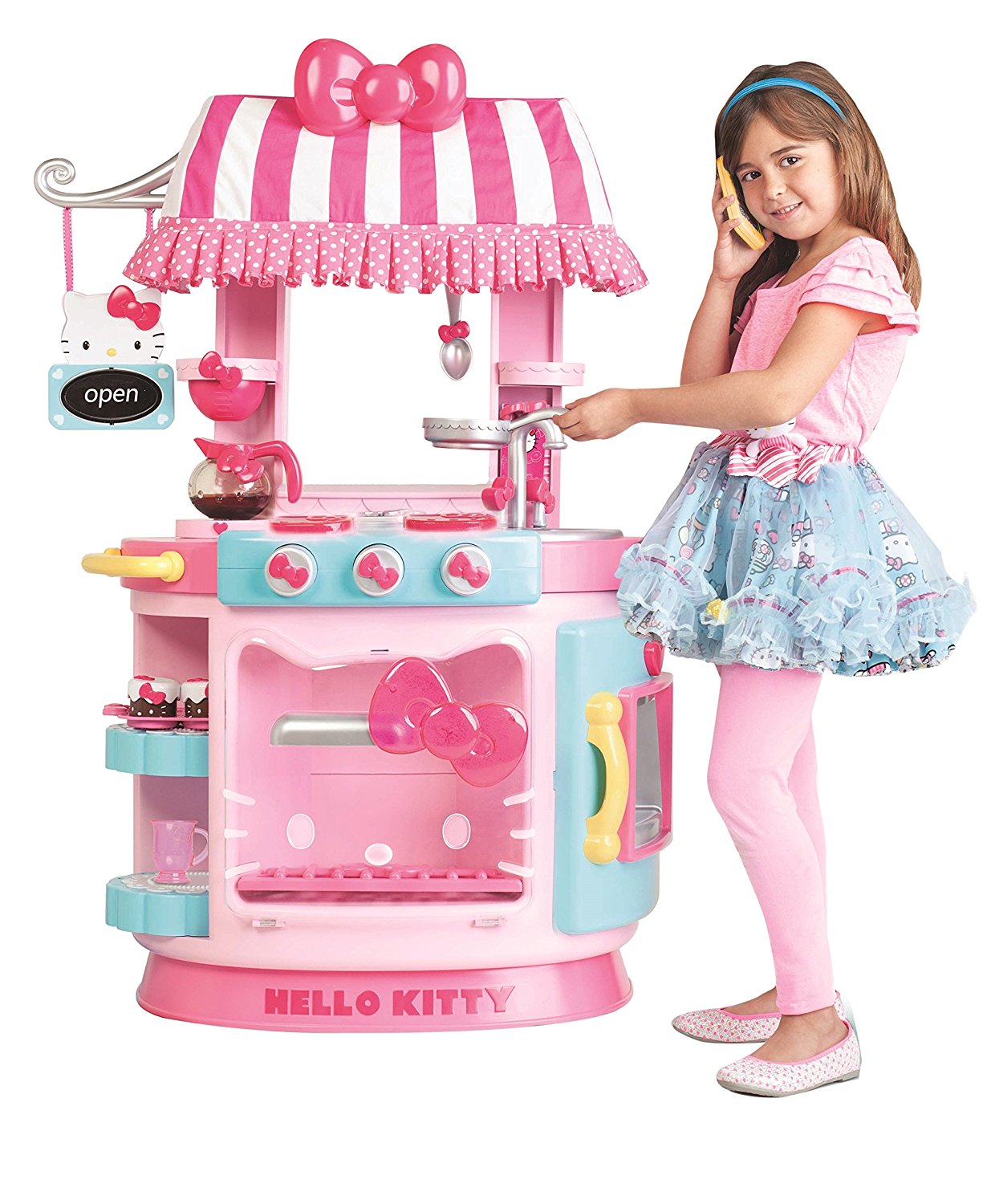 ชุดครัวจำลองสุดน่ารัก Hello Kitty Kitchen Café Set