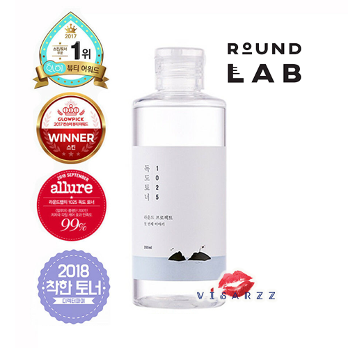 (ฉลากไทย 100mL) Round Lab 1025 Dokdo Toner โทนเนอร์สุดฮอตในทวิต สำหรับผิวแพ้ง่ายเลย ปกป้องผิวจาก PM2.5 ช่วยขจัดเซลล์ผิวที่ตายแล้วออกอย่างอ่อนโยน พร้อมคืนความอิ่มน้ำให้ผิวและฟื้นฟูผิวให้เรียบเนียนแข็งแรงขึ้น