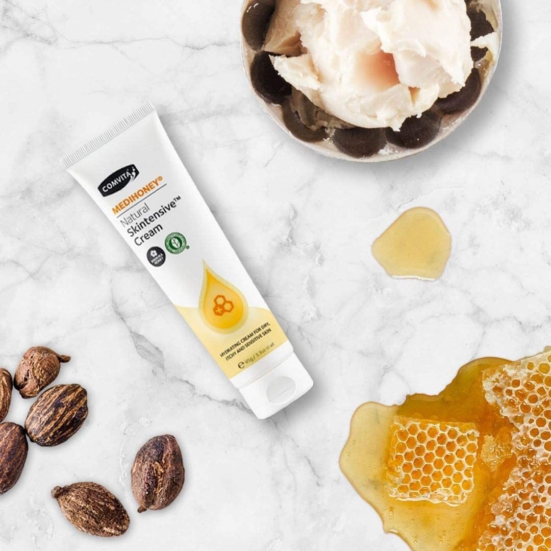 ครีมบำรุงผิวผสมน้ำผึ้งธรรมชาติ COMVITA MEDIHONEY Natural Skintensive Cream