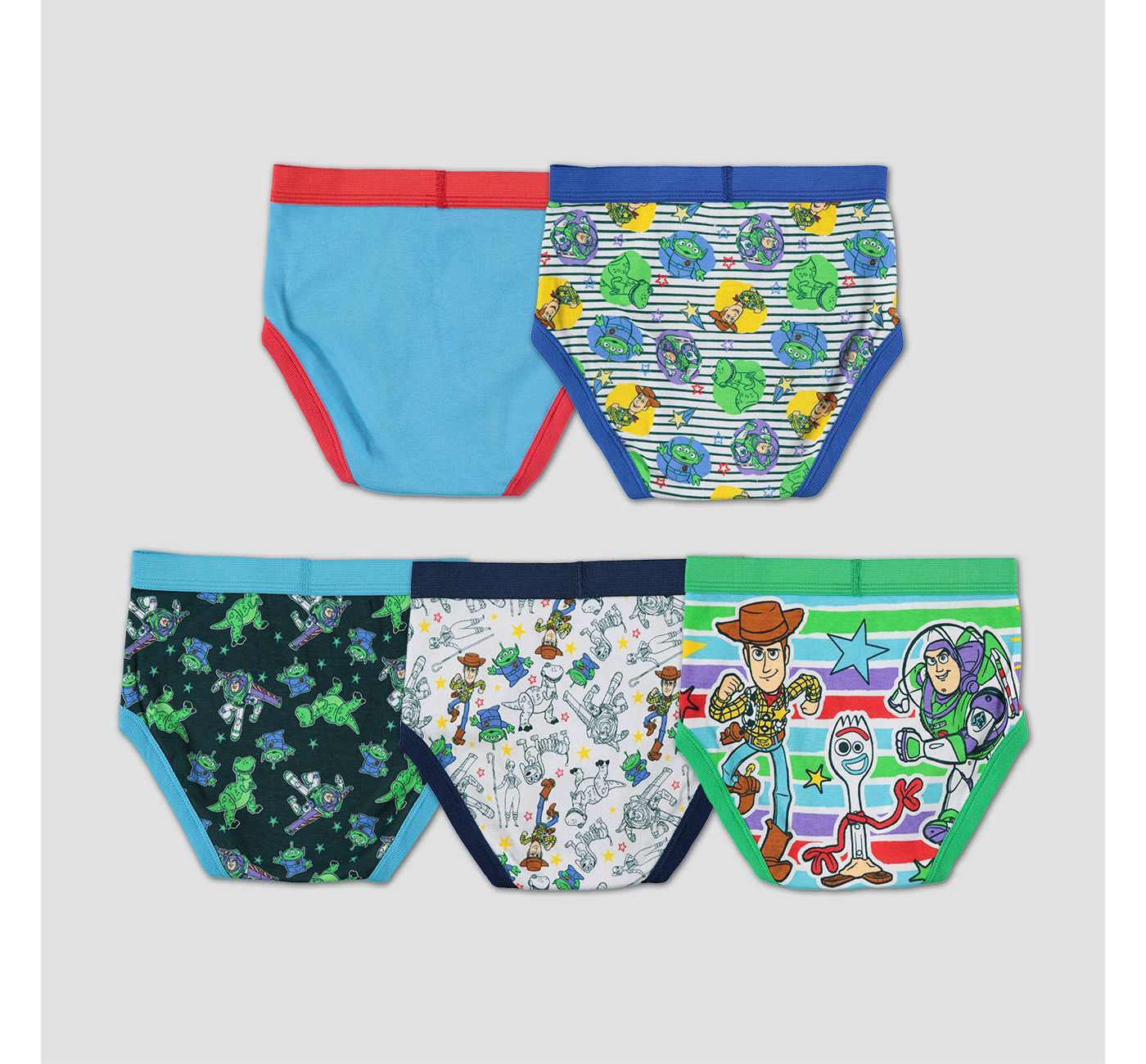 กางเกงชั้นใน Toy Story Underwear ไซส์ 4 และ 6 ปี (แพค 5 ตัว)