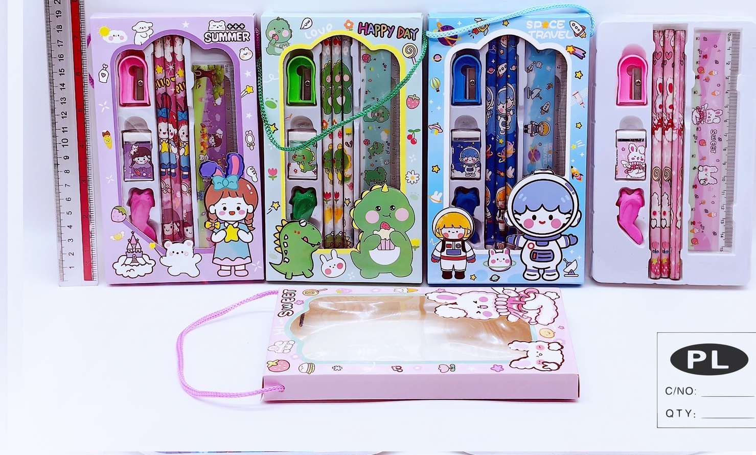 P07799 ชุดเครื่องเขียน ราคาขายส่งต่อ 1 โหล: 12 ชุด