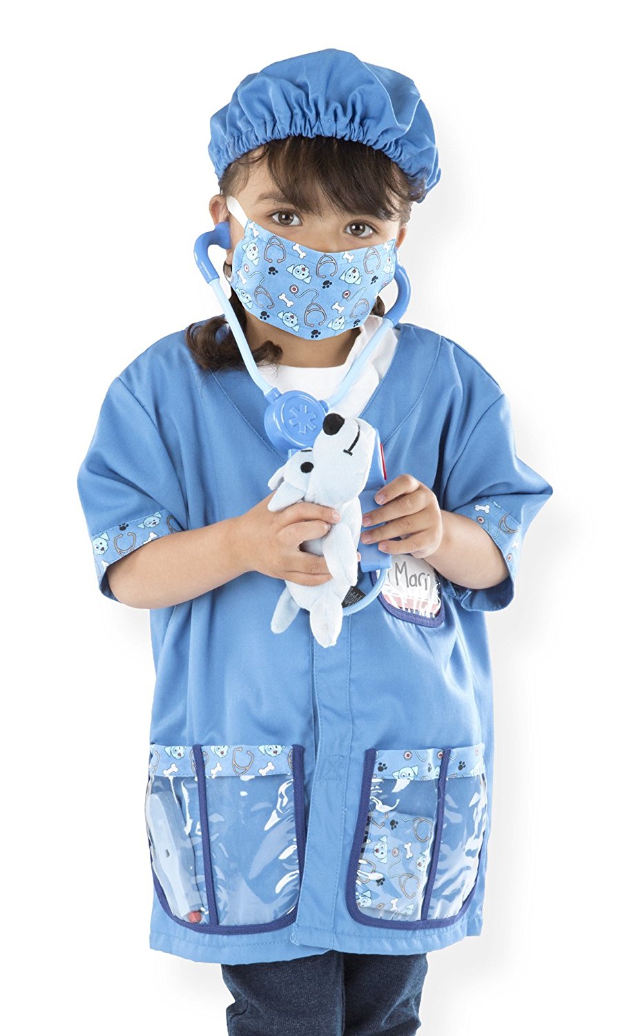 ชุดแฟนซีคอสตูมพร้อมอุปกรณ์สุดน่ารัก Melissa & Doug Veterinarian Role Play Costume Set