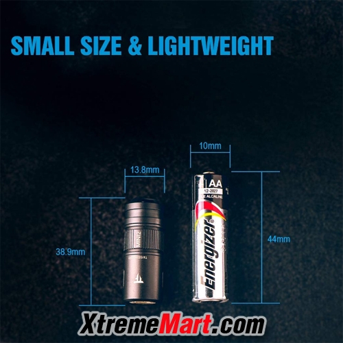 ไฟฉาย TrustFire MINI2 CA18-3X 220 Lumens 2-Mode Mini USB Charging LED Flashlight