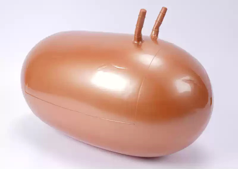 ทรงถั่ว ลูกบอลกายภาพบำบัด ฝึกการทรงตัว Peanut Ball with Pump