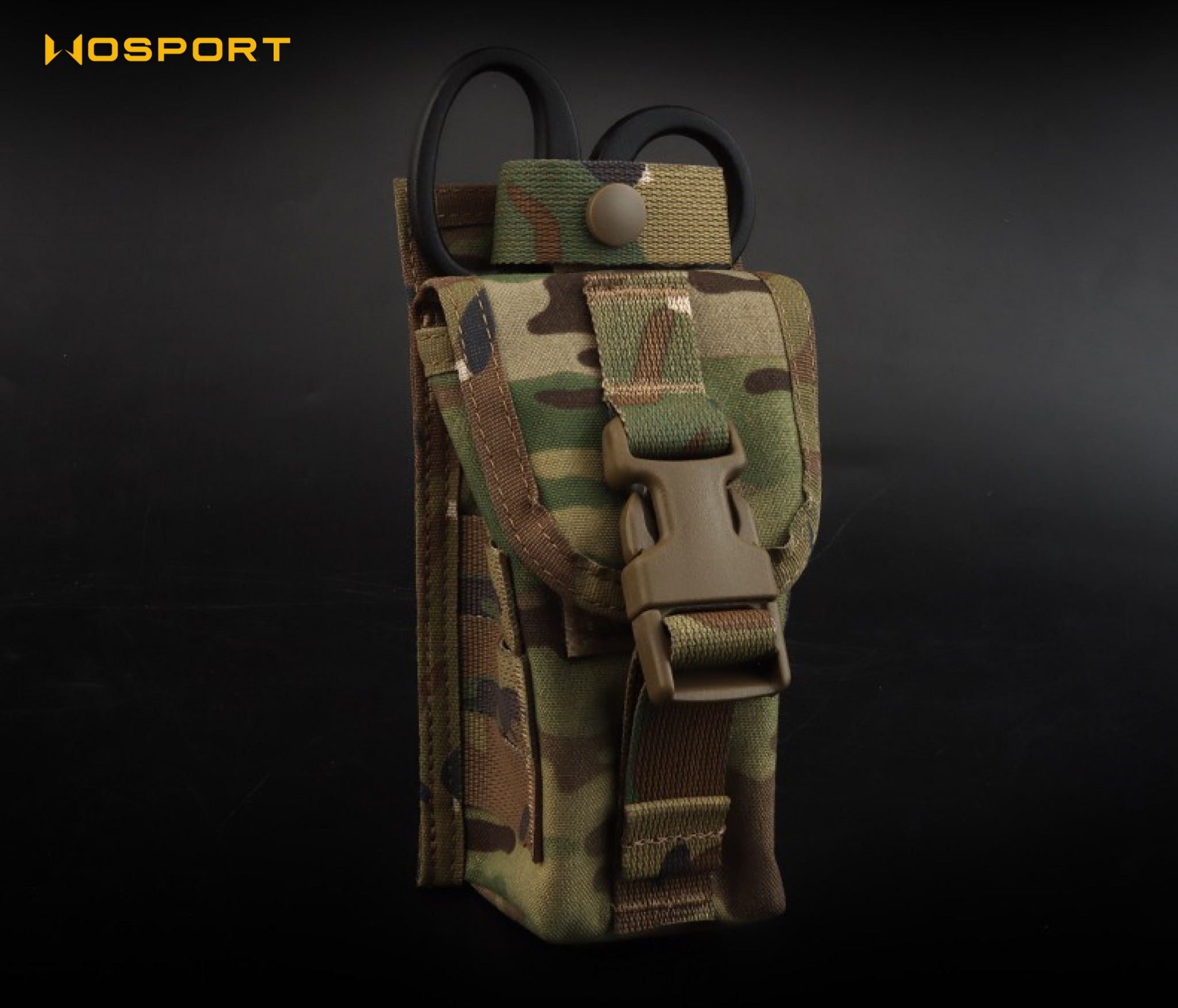 กรรไกร First AID WOSPORT (K0080) ดำ