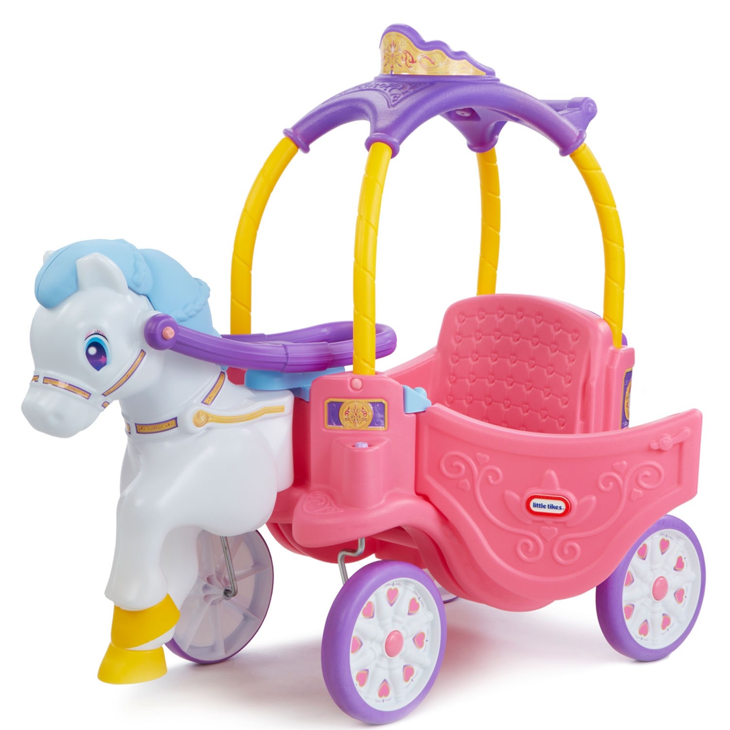 รถม้าสุดคลาสสิคสำหรับเจ้าหญิงตัวน้อย Little Tikes Princess Horse & Carriage