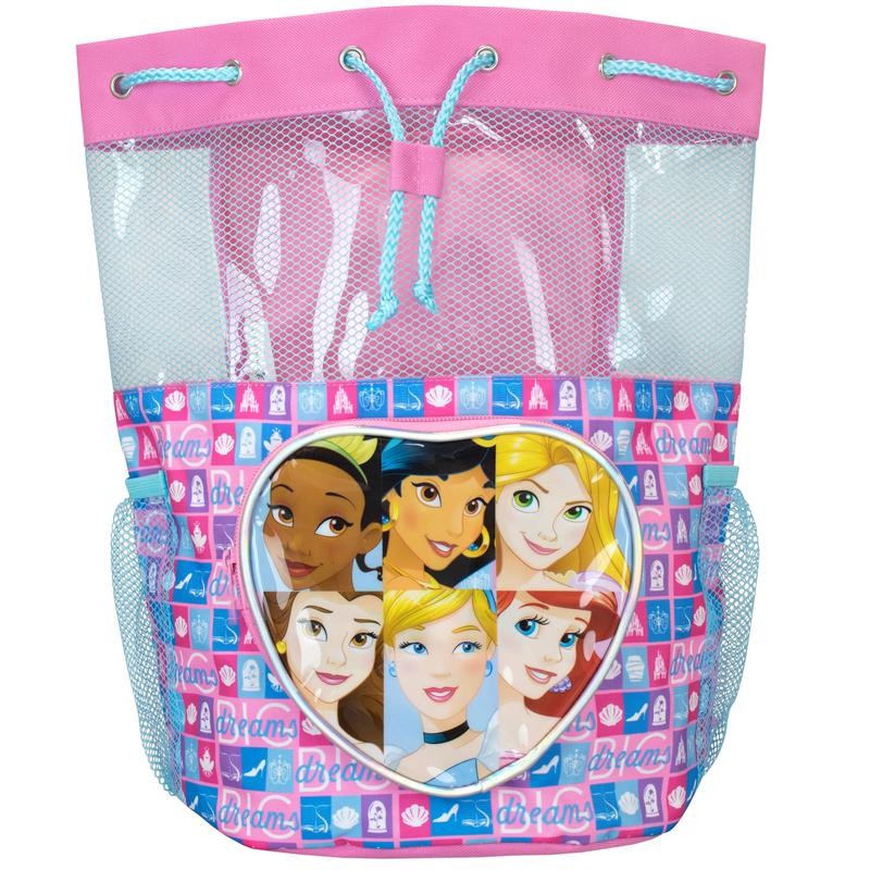 กระเป๋าสะพายเป้กันน้ำ Character UK Disney Princess Swim Bags for Kids