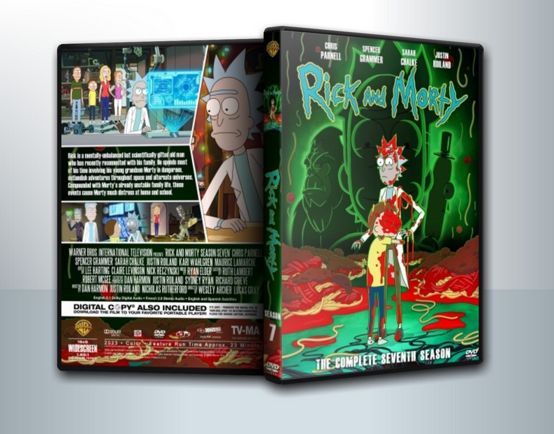 Rick and Morty ริค แอนด์ มอร์ตี้ Seasons 7 ( 1 DVD )