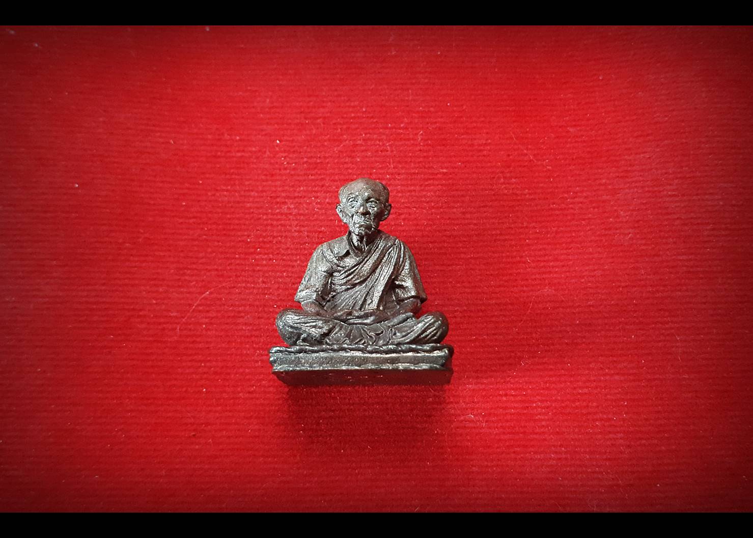 รูปหล่อ รุ่น3 (สร้างในวาระโอกาศ ที่ระลึกครบ100วัน ถึงแก่กรรมละสังขาร) ปี2561 #รับประกันแท้ - อาจารย์ปู่เม่า แย้มทับ