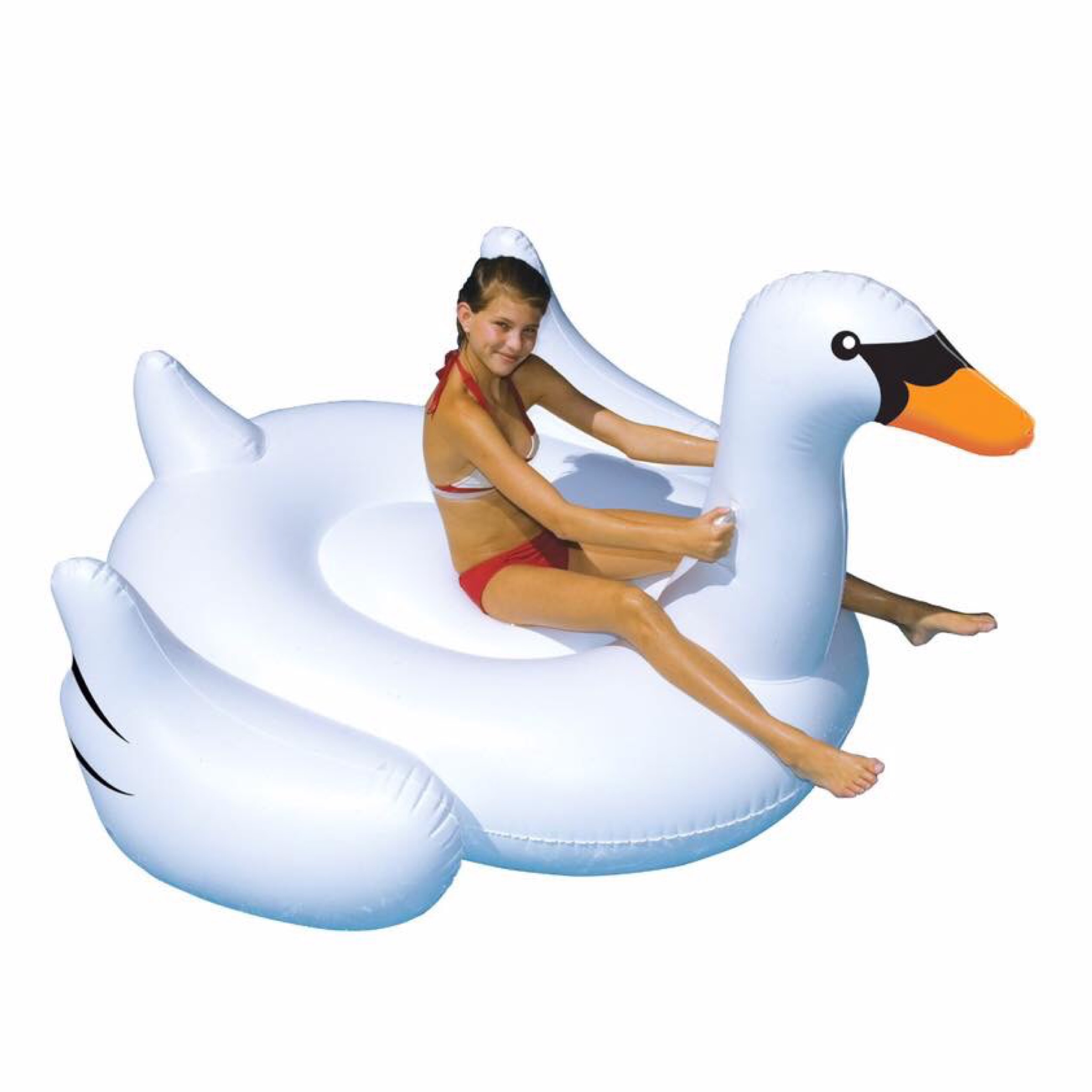 พูลโฟลทเป็ดยักษ์ Pool Float Giant Duck (White)