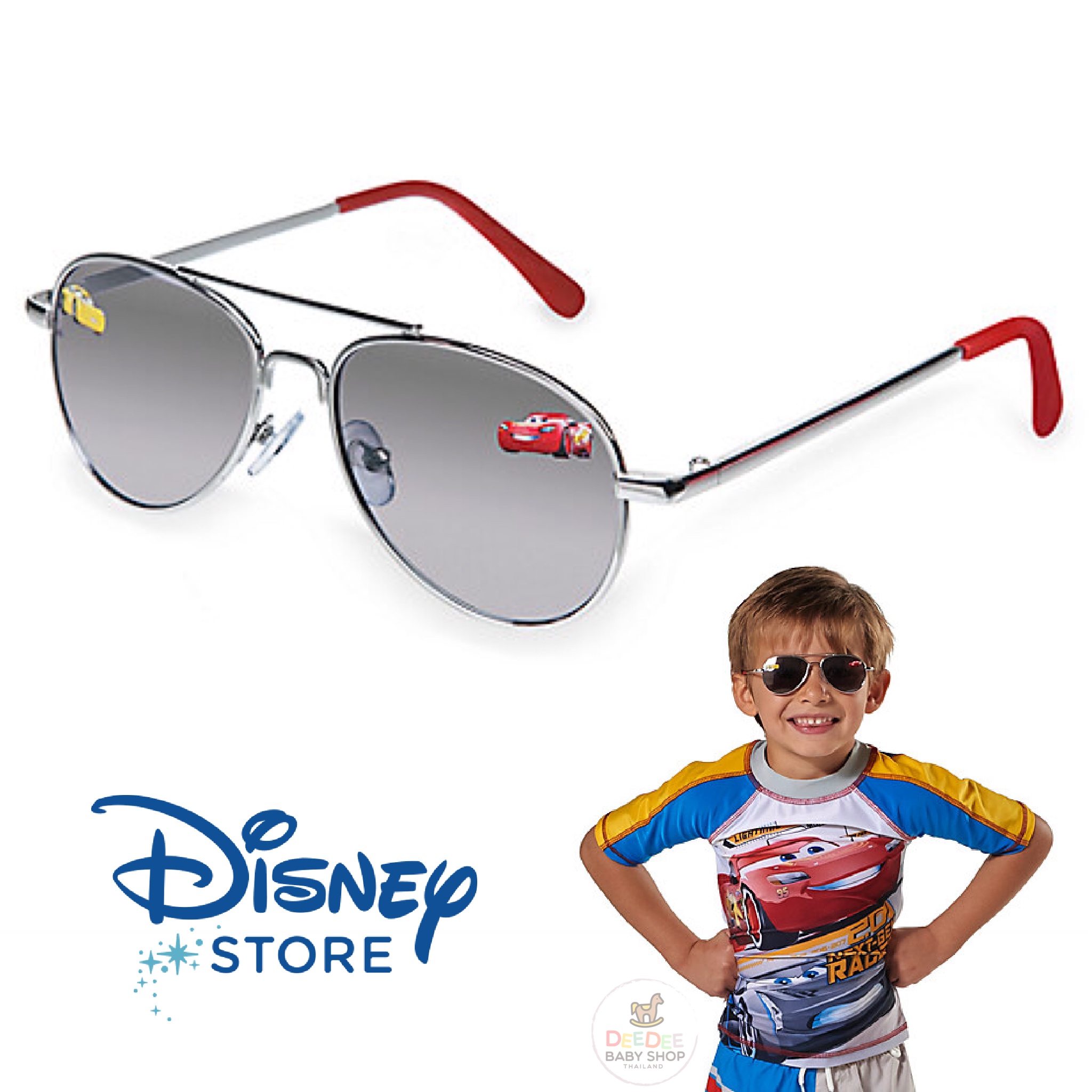 แว่นกันแดดสำหรับเด็ก Disney Sunglasses for Kids (Cars)