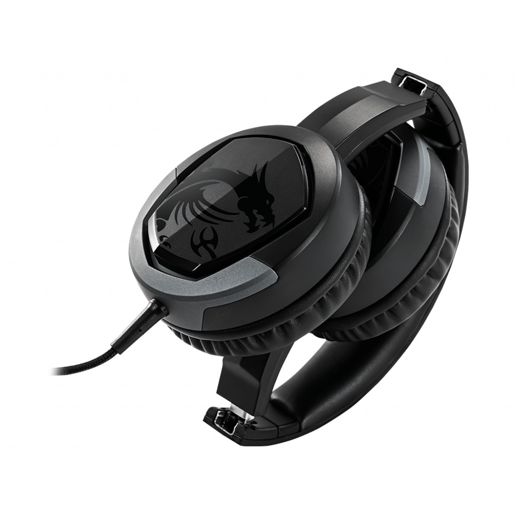 Headset MSI Immerse GH30 V2 7.1 Surround Sound 3.5mm Plug หูฟังเกมมิ่ง รับประกันศูนย์2ปี