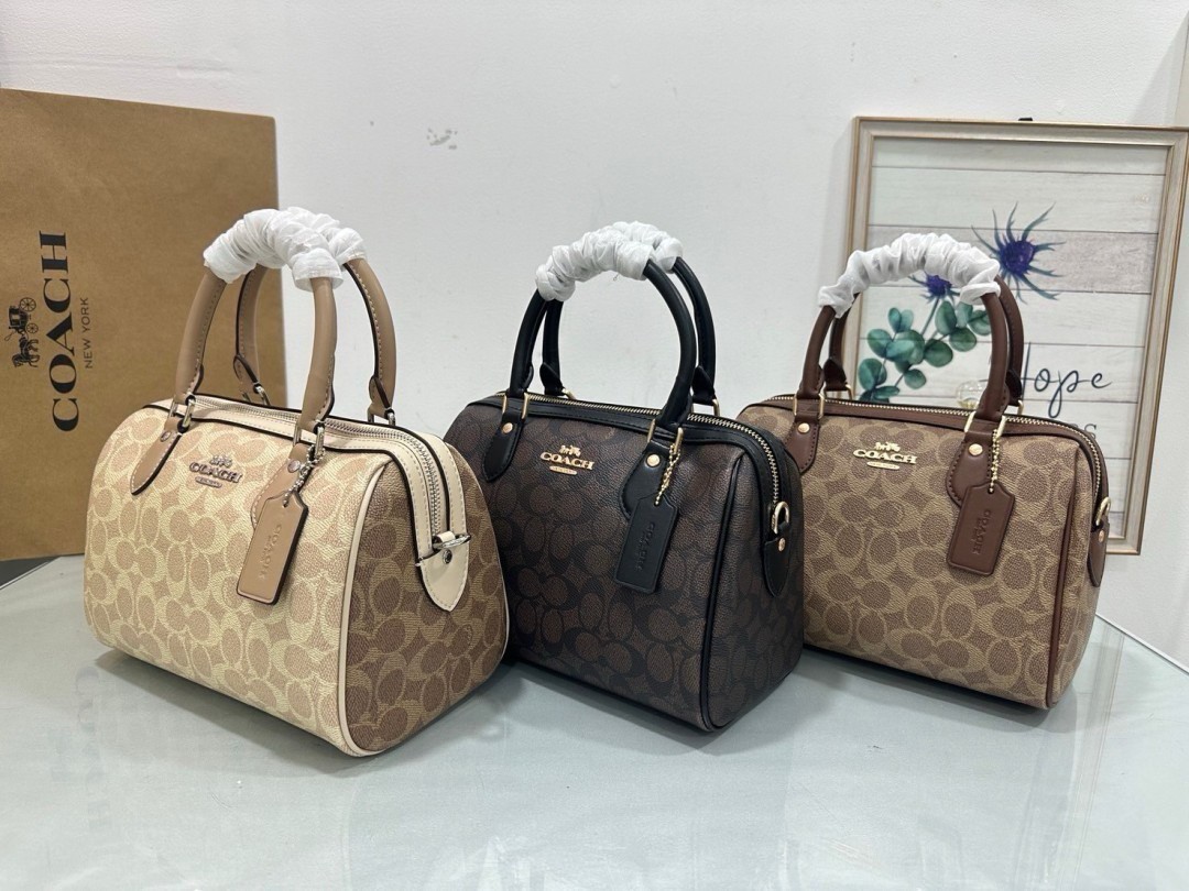 COACH CW377 CV961 ROWAN SATCHEL (แอดไลน์ก่อนสั่งซื้อ)