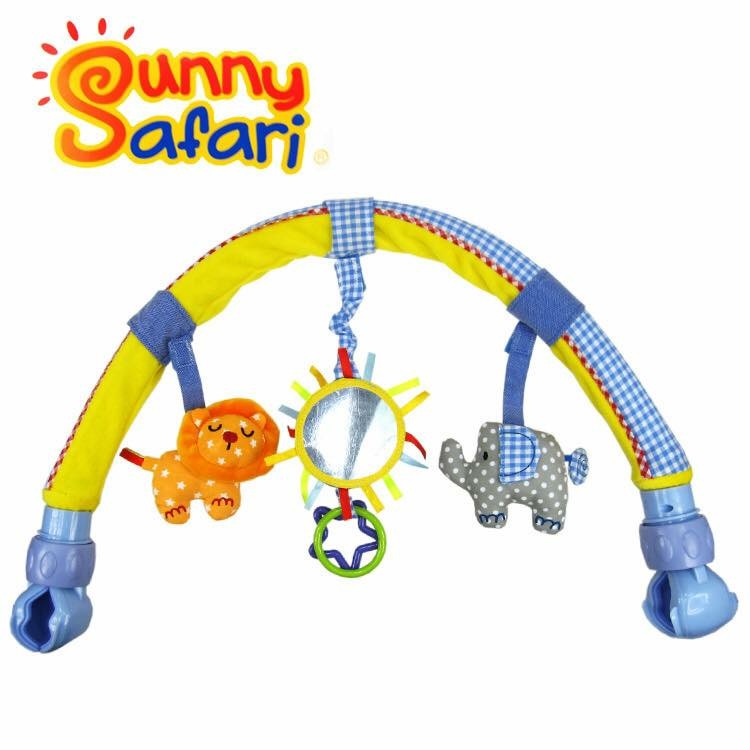 โมบายติดรถเข็น คาร์ซีท และเปลเด็ก Sozzy Sunny Safari Travel Arch