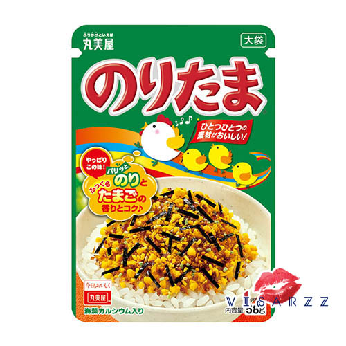 BBE.04/26 (ซองเขียวอ่อน 52g รสไข่ สาหร่าย) ผงโรยข้าวญี่ปุ่น Marumiya Furikake ผงโรยข้าวญี่ปุ่น เพิ่มความอร่อย และเพิ่มประโยชน์ให้มื้ออาหาร