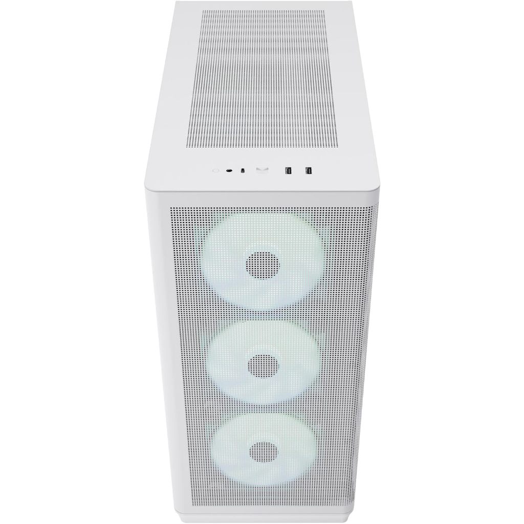 CASE APNX C1 Mid-Tower ATX Black PC Case, 4 FAN High Airflow
