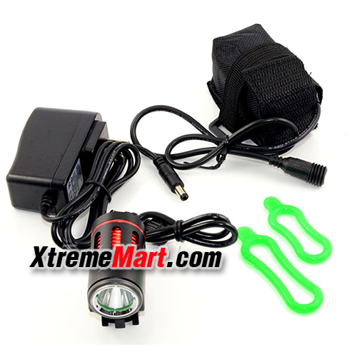 ไฟฉายติดจักรยาน LusteFire P10 CREE XM-L2 T6 5-Mode 800LM White High Beam Bike Light